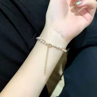 Fashion Contracted Joker Collarbone Chain Double Bracelet For Women