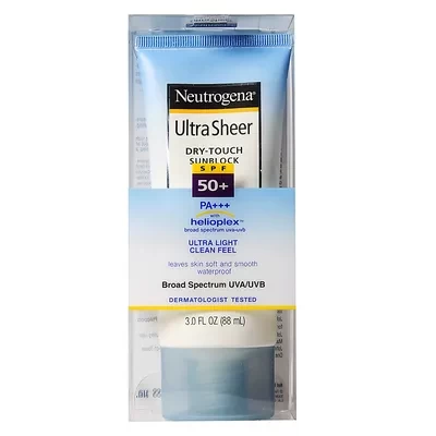 Neutrogena Ultra Sheer Dry Touch Sunblock SPF
