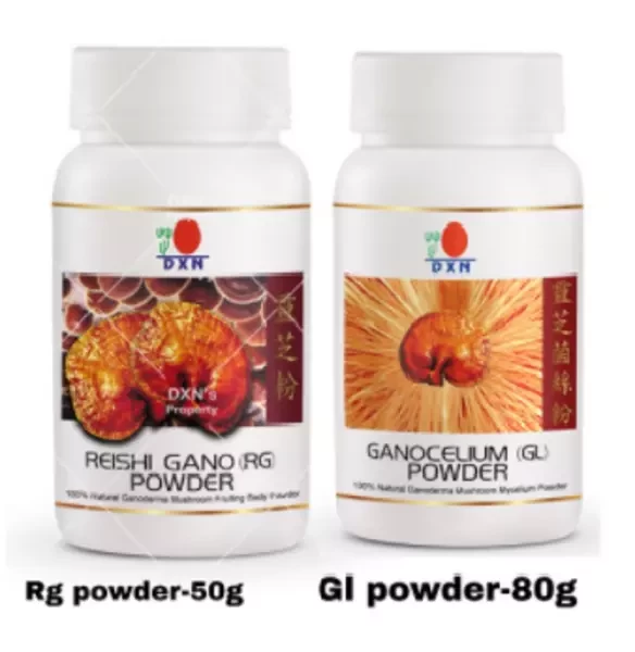 REISHI GANO+GANOCELIUM(RG+GL) powder 50gm+80gm